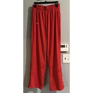 Under Armour‎ Pants Woven Athletic Track Zip Leg Opening Stretch Men's Small